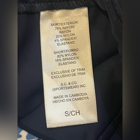 SC&CO WOMENS PULL ON ATHLETIC GOLF SKORT SIZE SMALL - Picture 4 of 5